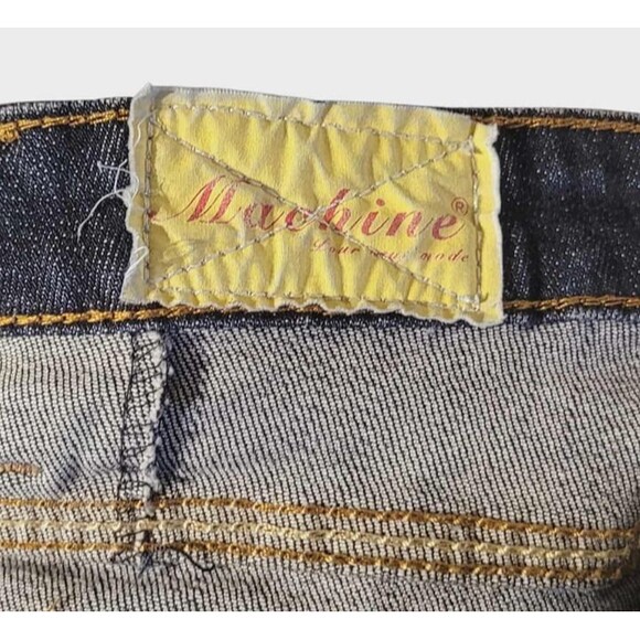 Y2K Vintage Machine Jeans Bootcut Size 7 29W - Picture 6 of 7